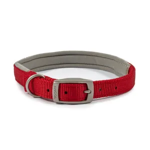 Ancol Viva Padded Nylon Collar Red 39-48cm Size 5