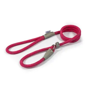 Ancol Viva Rope Slip Reflective Pink 1.2mx10mm