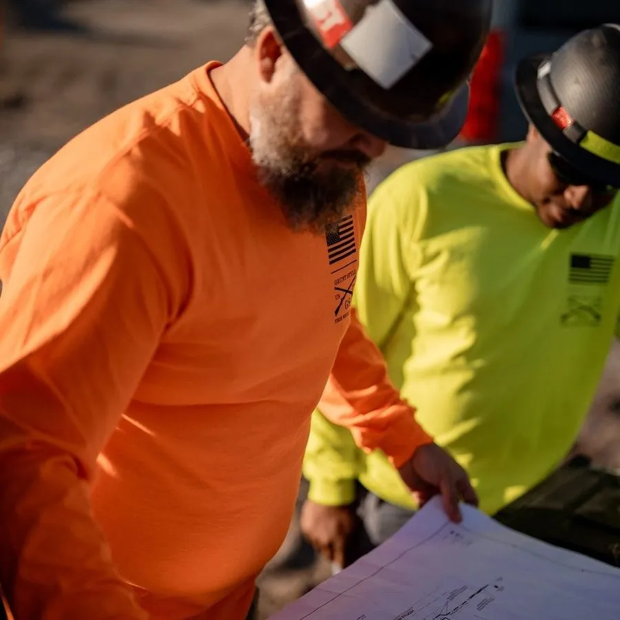 Base Long Sleeve - Safety Orange