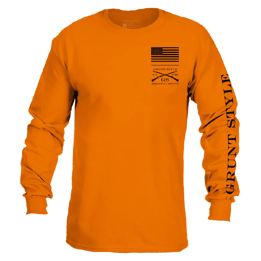 Base Long Sleeve - Safety Orange