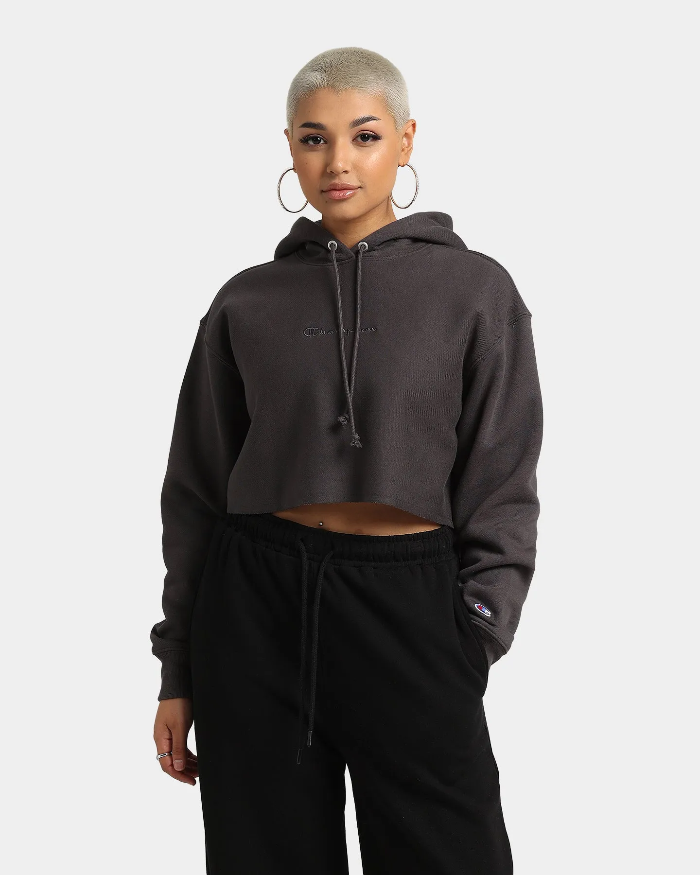 Champion Women's Reverse Weave Dye Cropped Hoodie La Femme Nikita