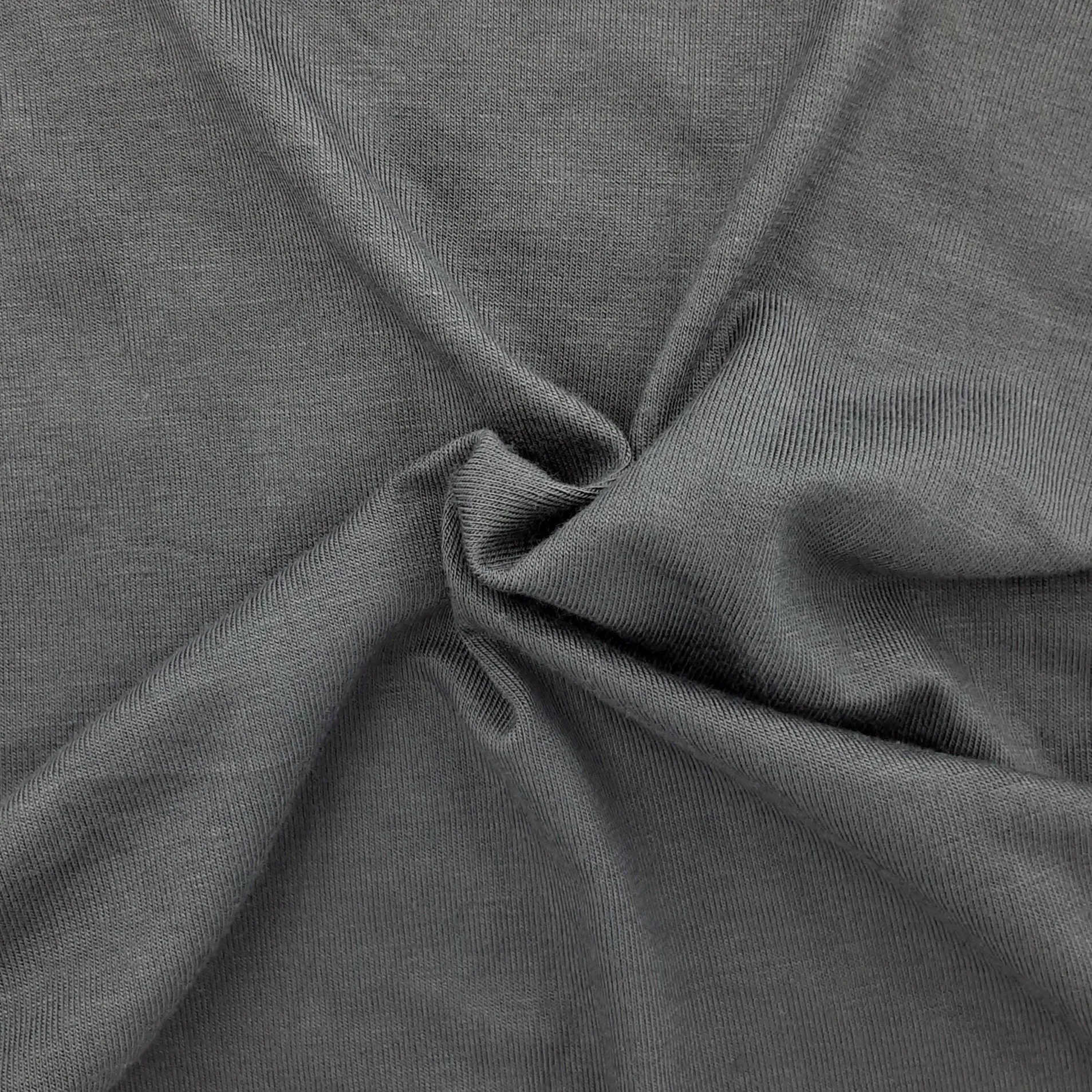 Charcoal J. Crew Rayon/Spandex Jersey 200GSM - SKU 6851D #U121/123