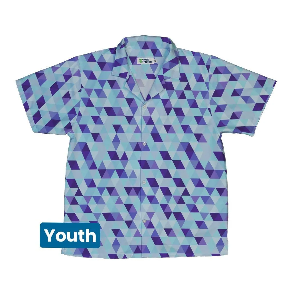 Deviant Polygons Youth Hawaiian Shirt