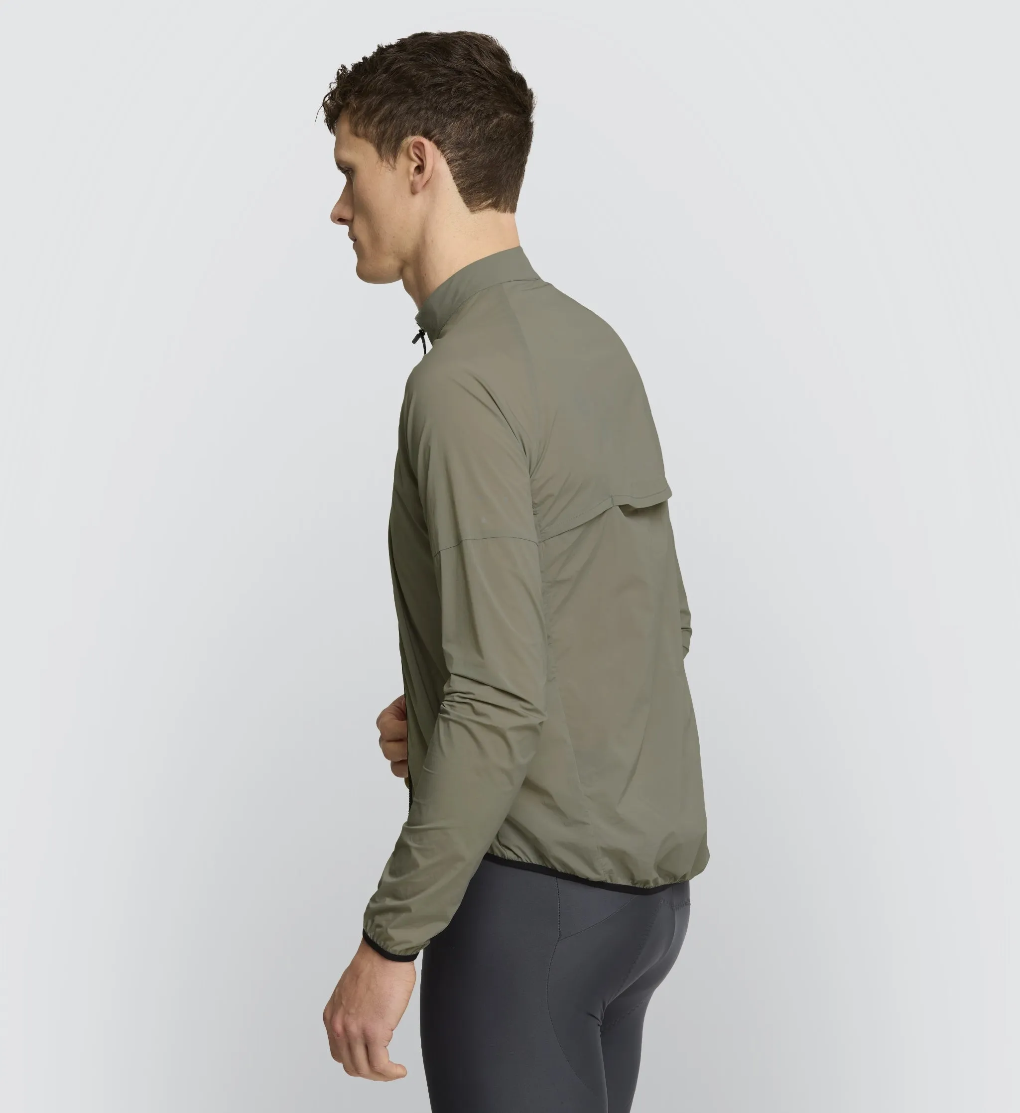 Essentials / Men's Ultralight Packable Jacket - Olive