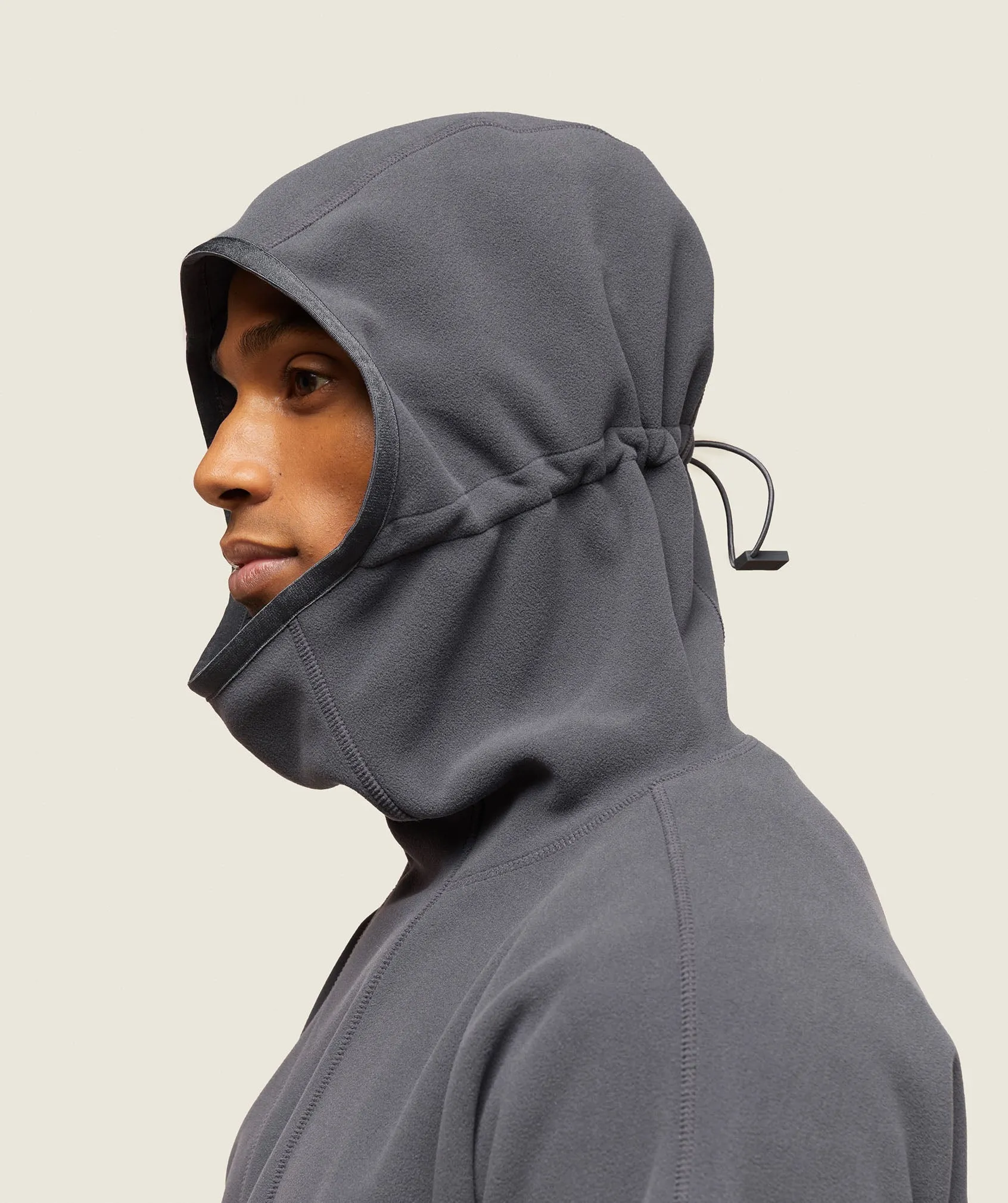 Gymshark everywear Hooded Fleece - Onyx Grey