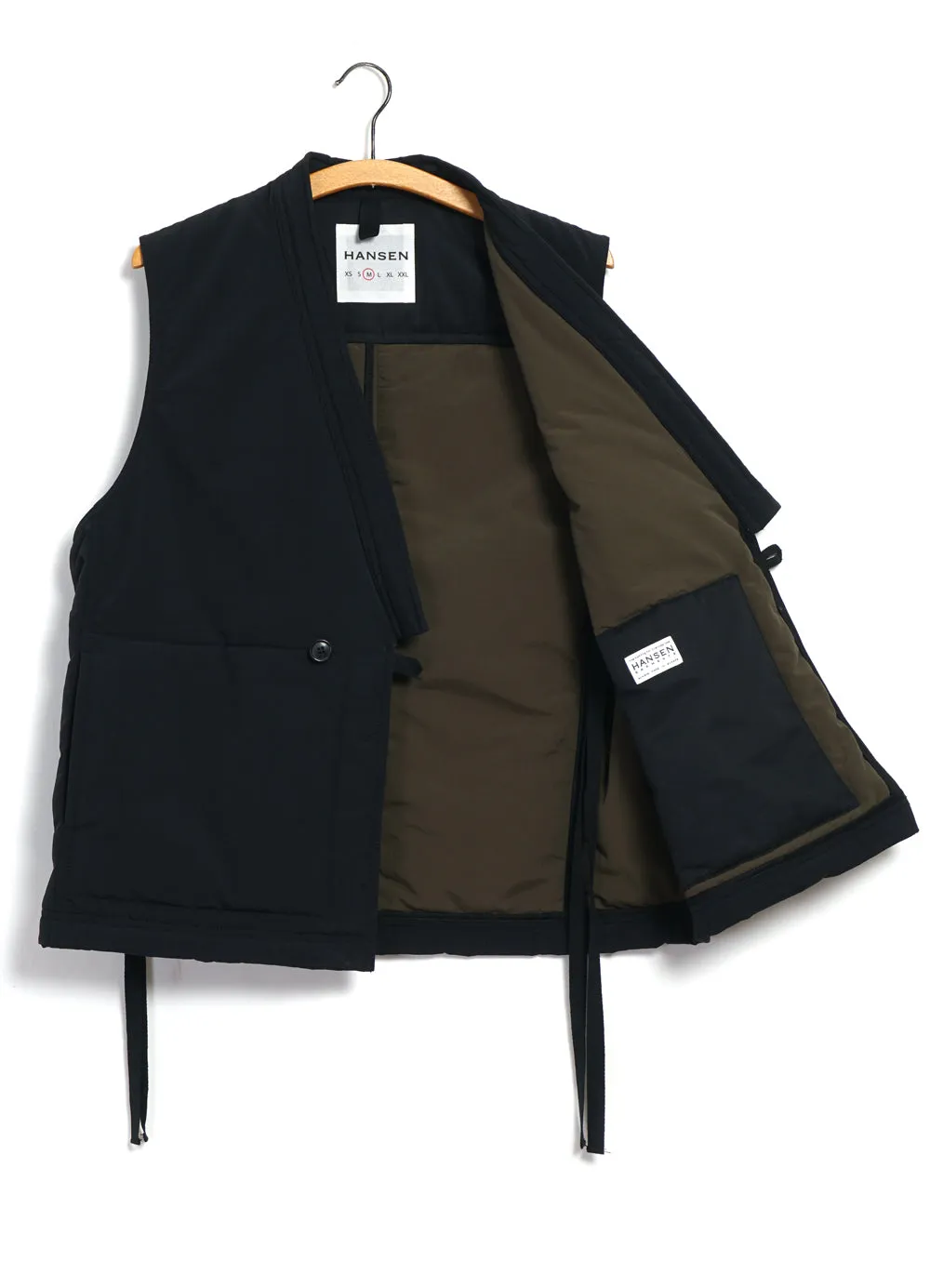 HAUK 28-23-2 | Padded Vest | Padded Black