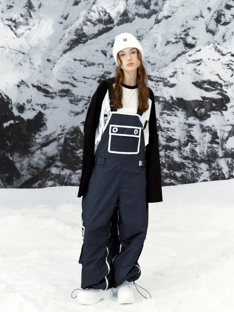 Hellystudio Fleece Bib Pants - Unisex