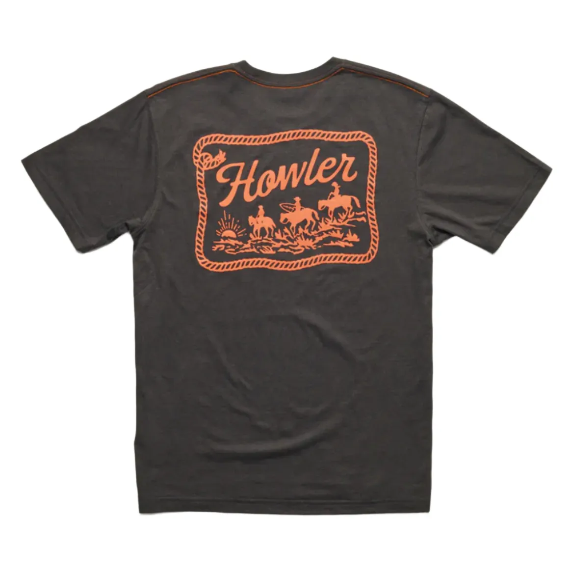 Howler Posse SS T-Shirt Antique Black