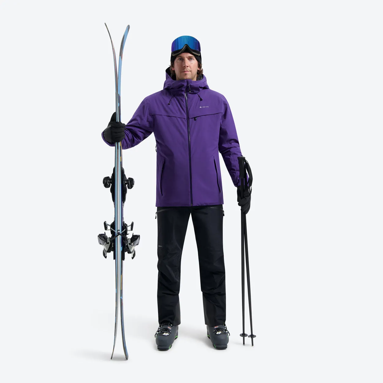 Insulated Hardshell Jacket Purple | Men