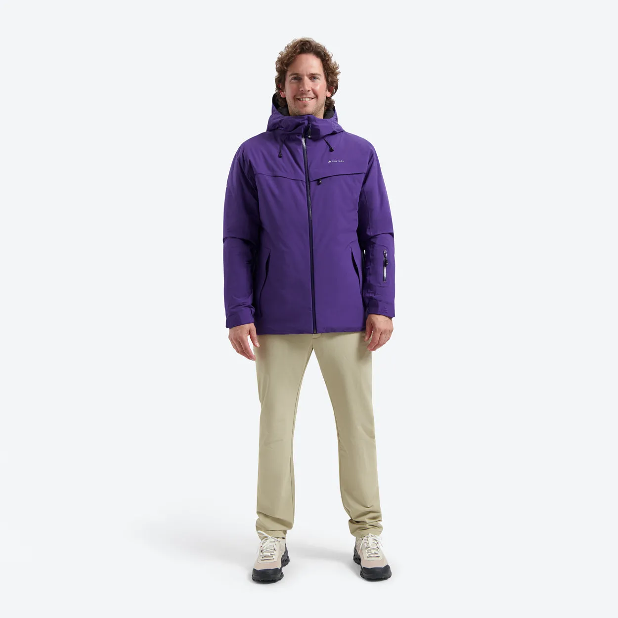 Insulated Hardshell Jacket Purple | Men