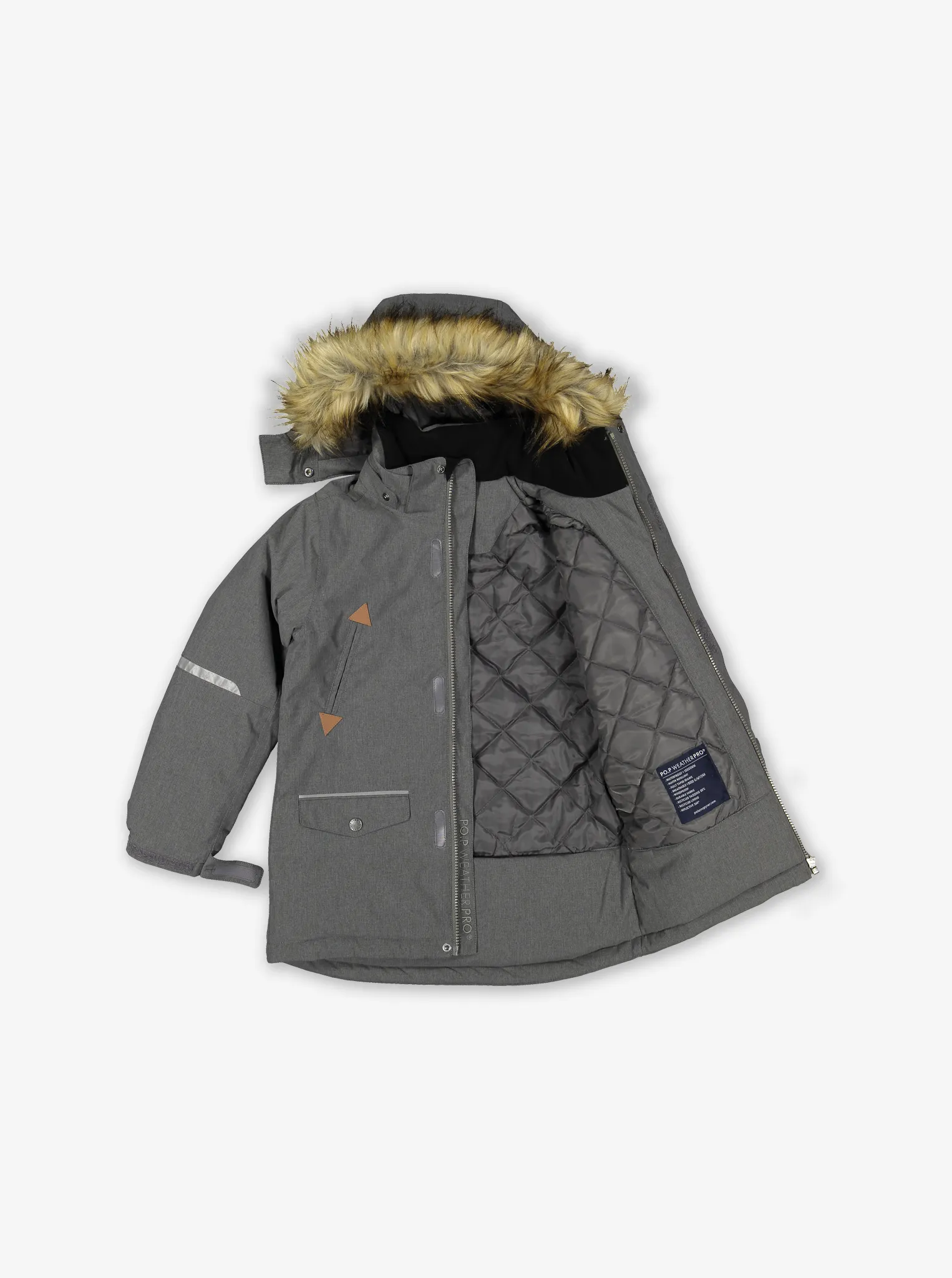 Kids Padded Parka Coat