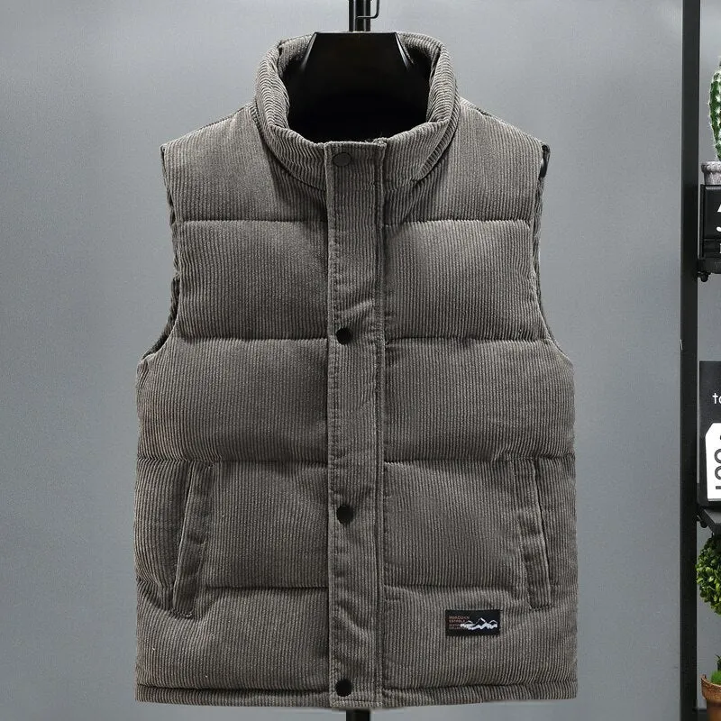 LMS Corduroy Padded Vest