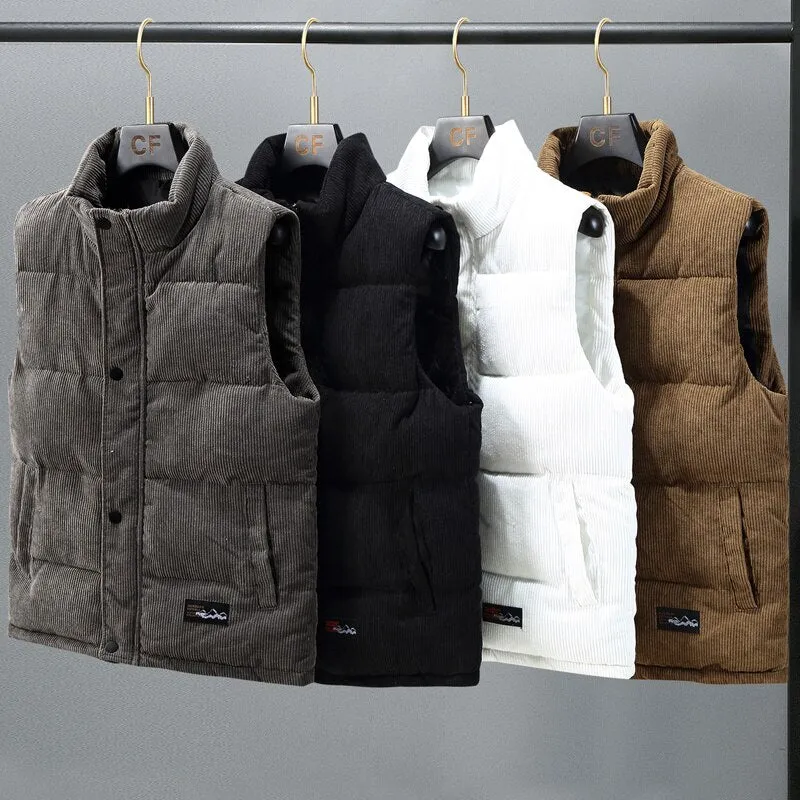 LMS Corduroy Padded Vest