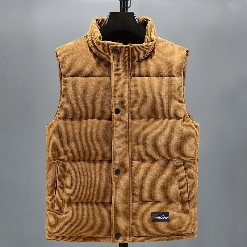 LMS Corduroy Padded Vest