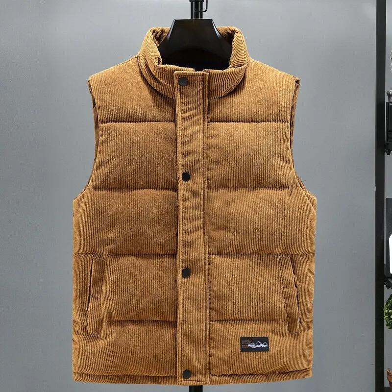 LMS Corduroy Padded Vest