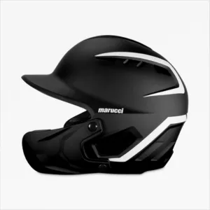 Marucci DuraVent Two-Tone Baseball Helmet With Jaw Guard