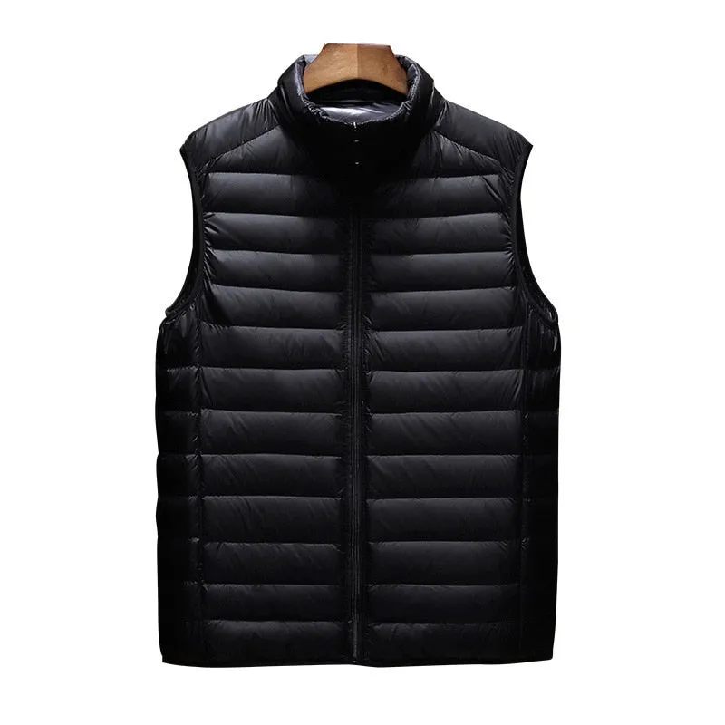 Mens Cotton-Padded Vest Coats