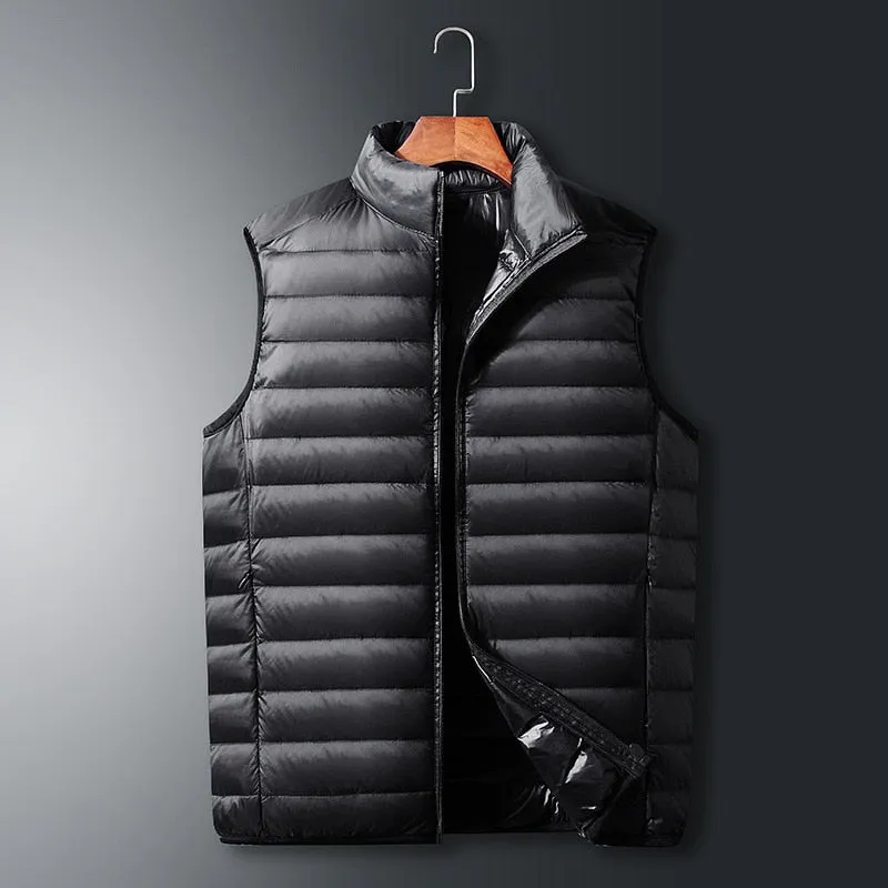 Mens Cotton-Padded Vest Coats