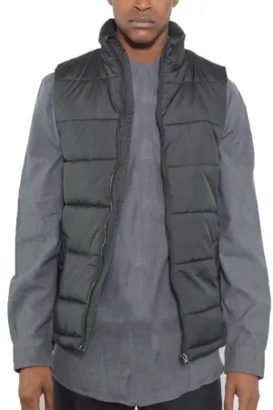 Men's padded Two Tone Puffer Vest