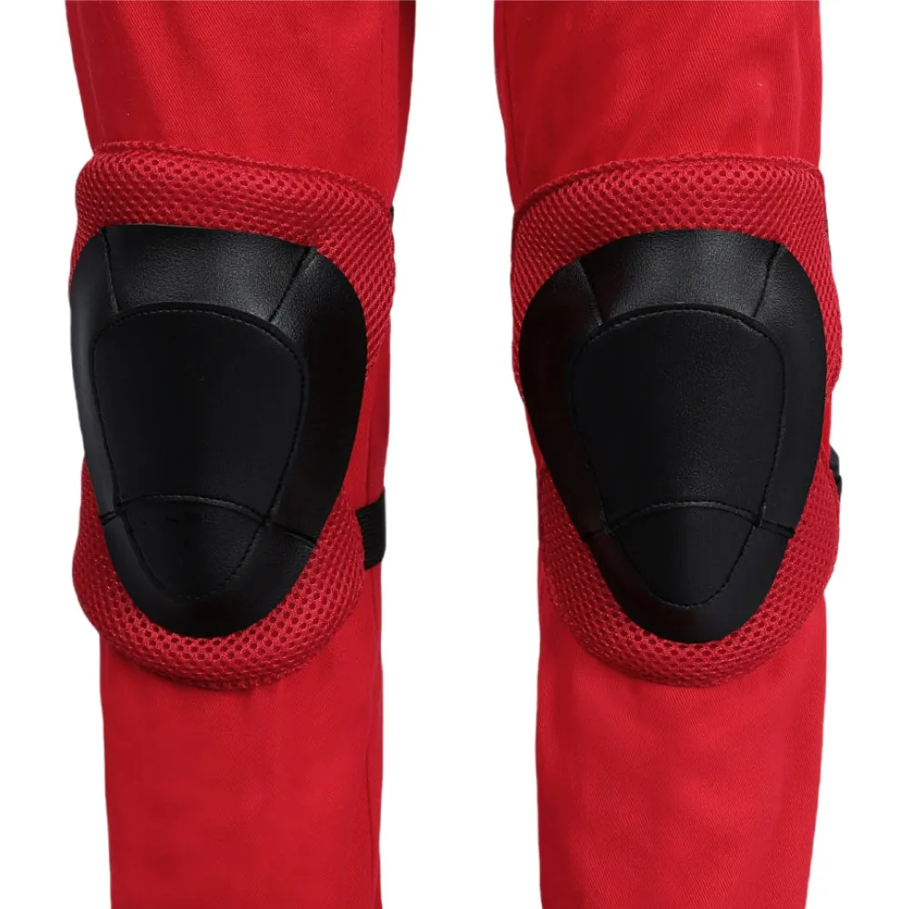 【New Arrival】Xcoser Kids Deadpool 3 Kidpool Cosplay Costume Mask Bag Belt Gloves Full Set