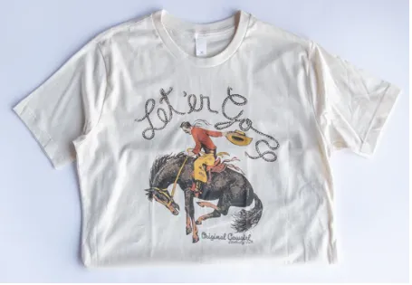 Original Cowgirl Clothing T-Shirts: Let'er Go Natural