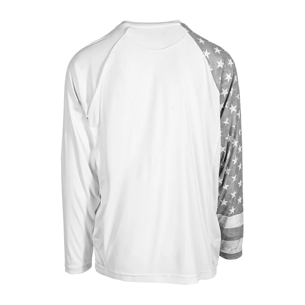 Performance Long Sleeve Shirt | Ghost American Flag