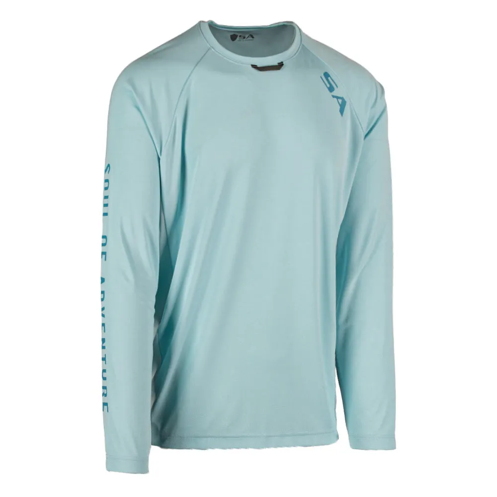 Performance Long Sleeve Shirt | SA Circle | Ice