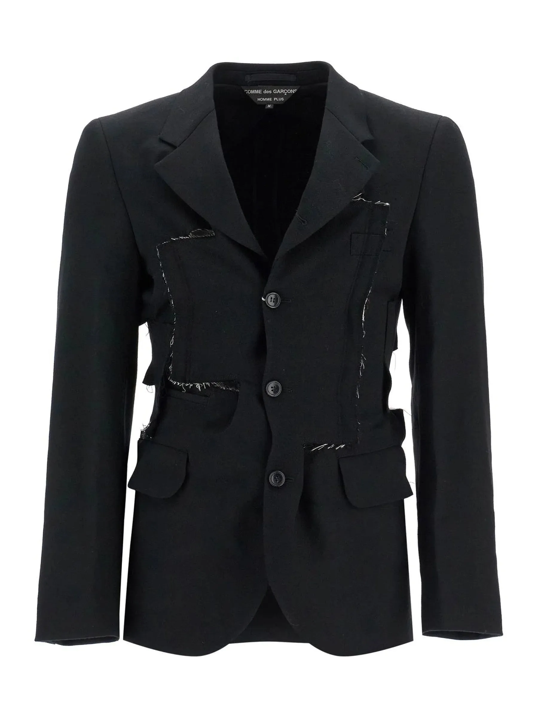 Reconstructed Wool Blazer