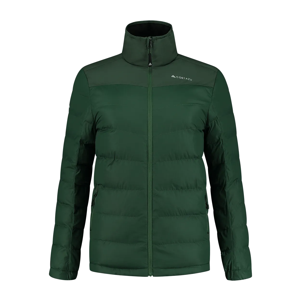 Recycled Mid-layer Jacket Dark Green | Women