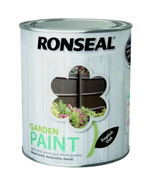 Ronseal Garden Paint 750ml English Oak