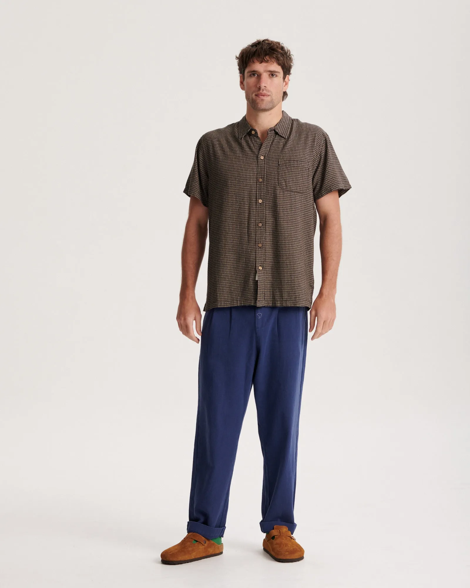 Rounder SS Shirt - Brown