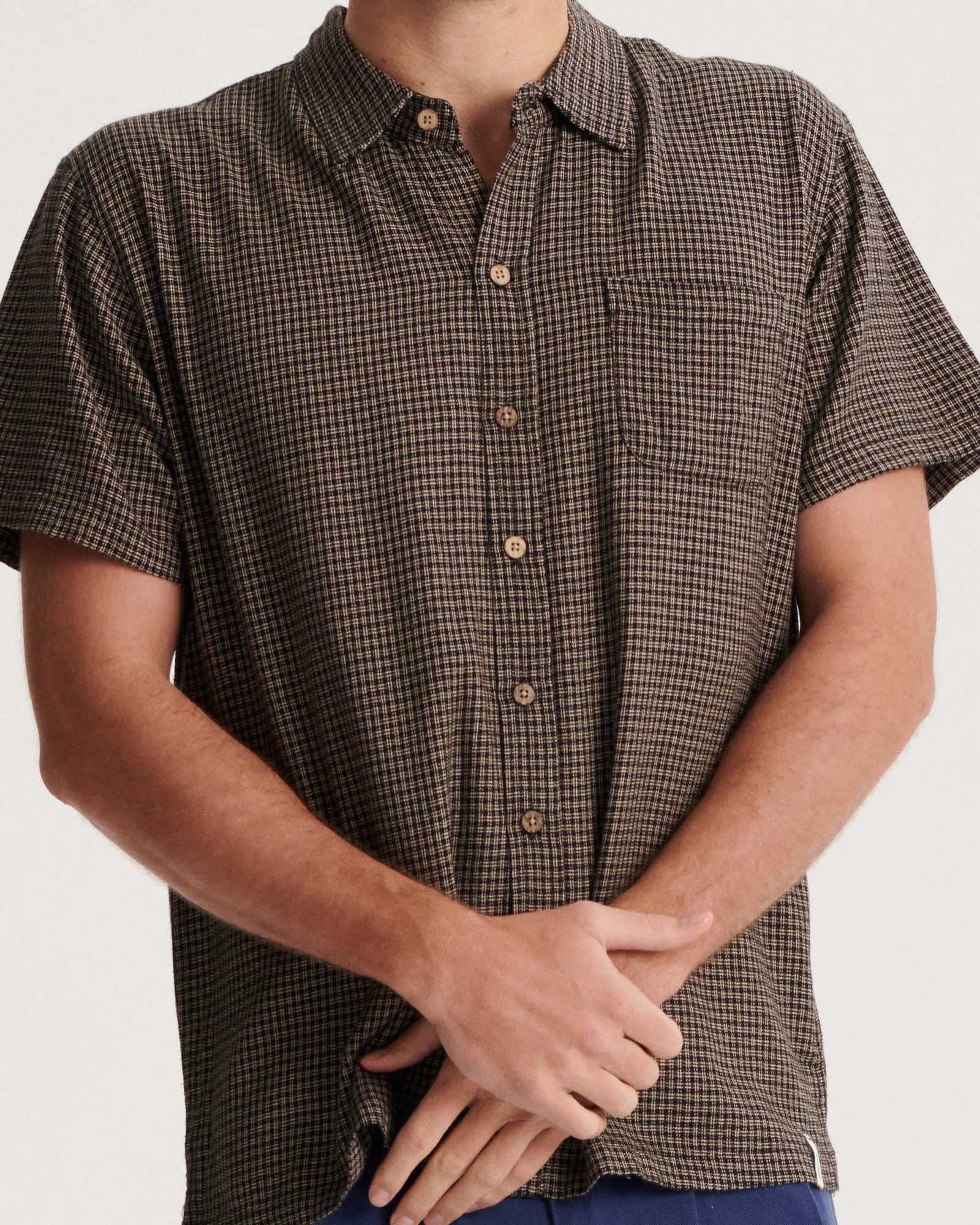 Rounder SS Shirt - Brown