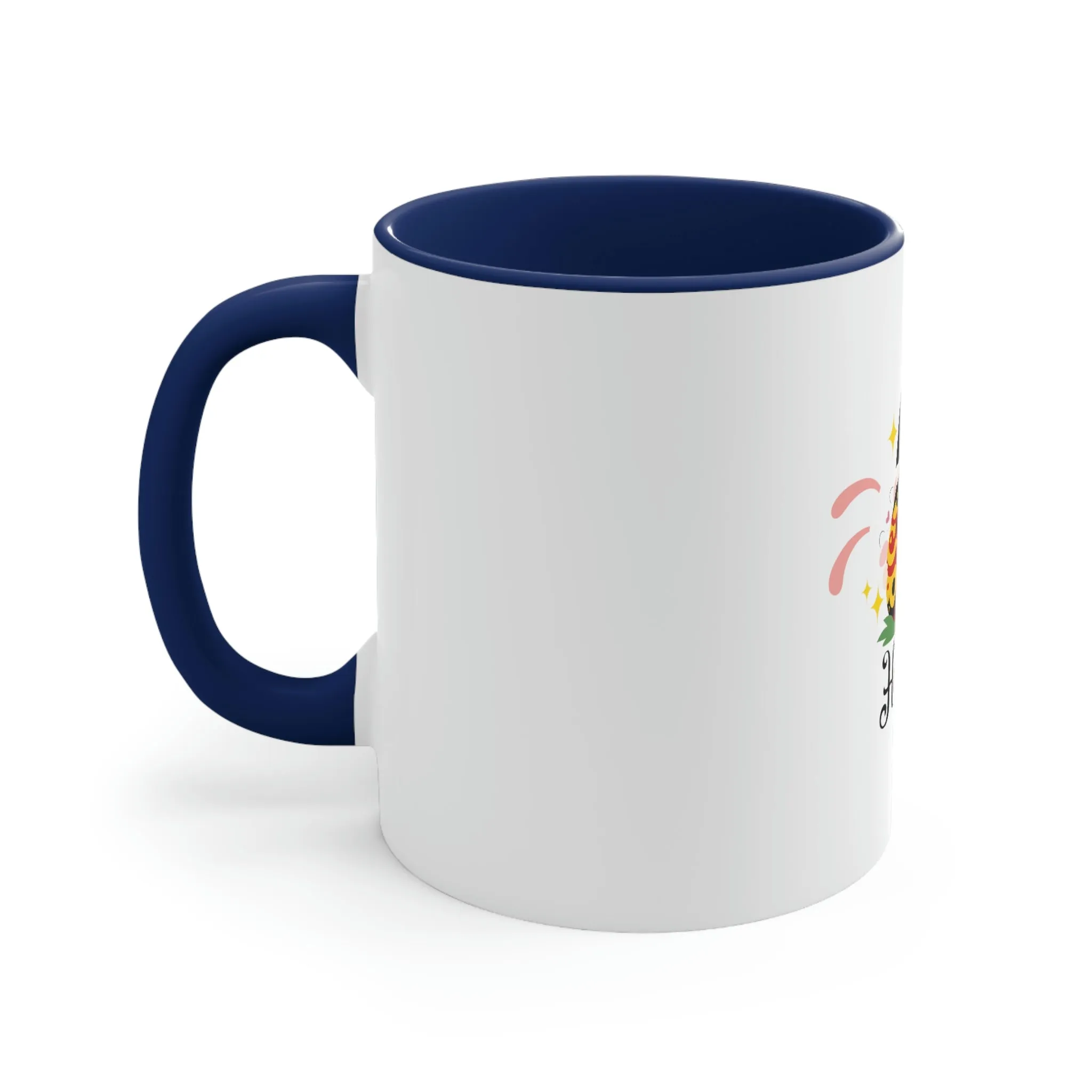 Rubber Flag Accent Coffee Mug Easter Festival - Happy Easter 2023