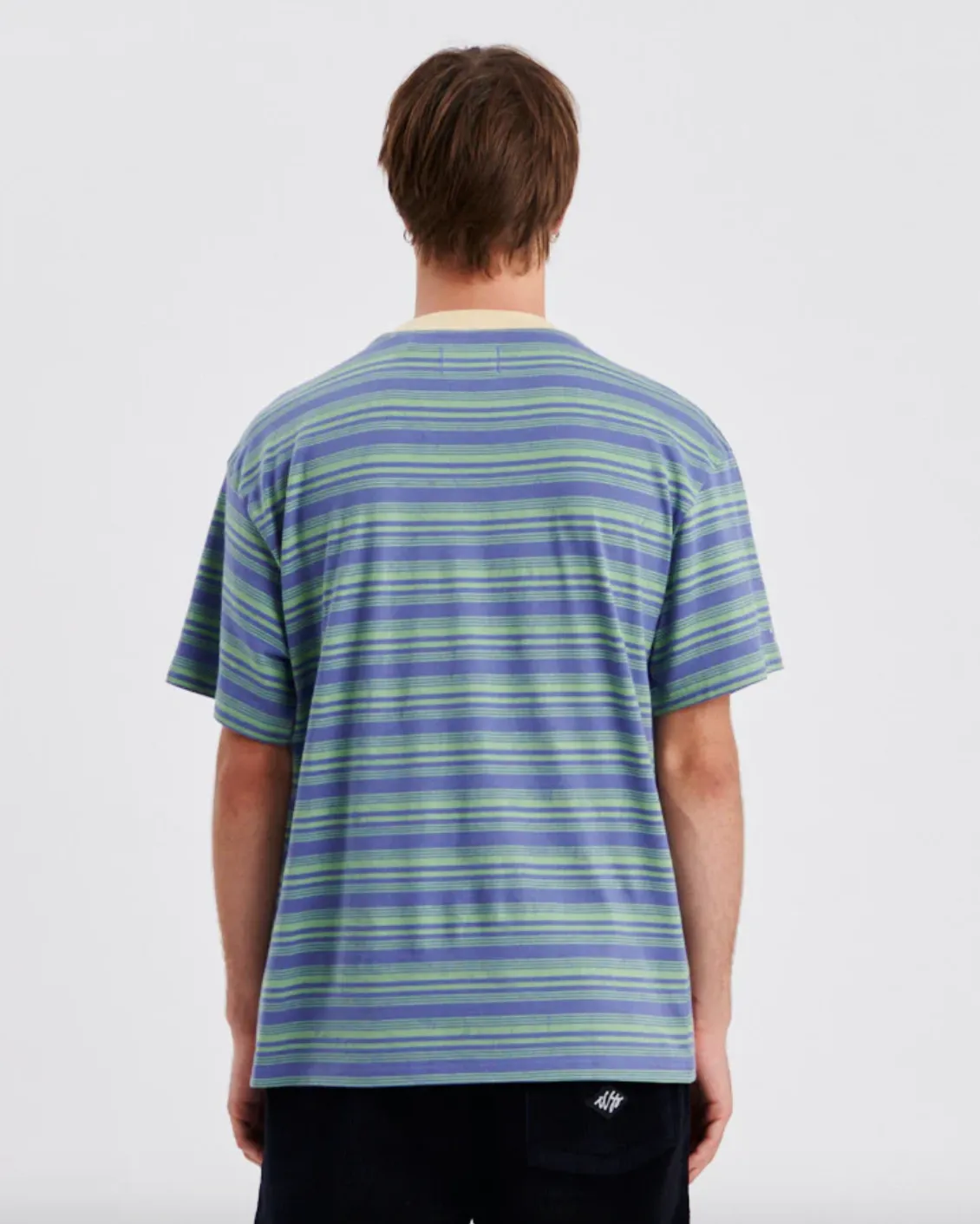 TCSS Mens Boneyard Yarn Dye Tee - Blueberry