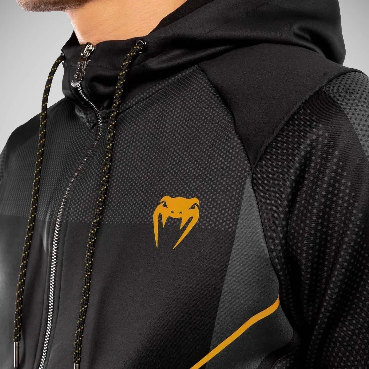 Venum Athletics Zipped Hoodie Black/Gold